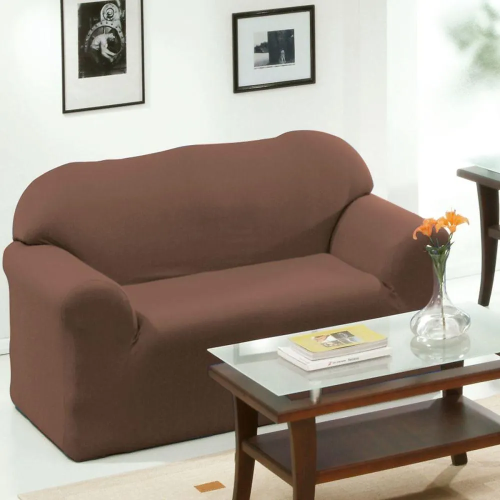 Capa Para Sofá Com 02 Lugares Paris - Tabaco