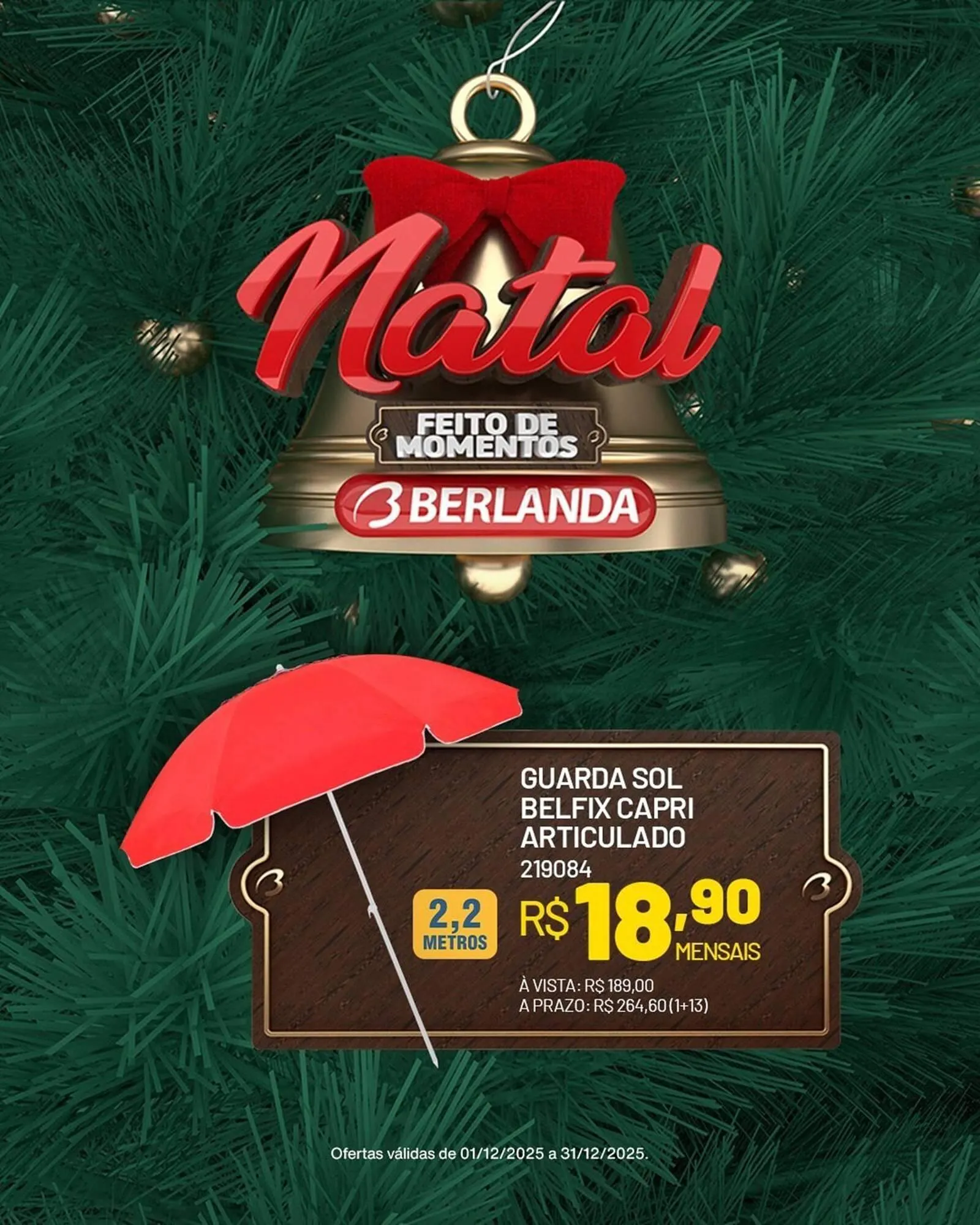 Encarte de Catálogo Berlanda 1 de dezembro até 31 de dezembro 2025 - Pagina 9