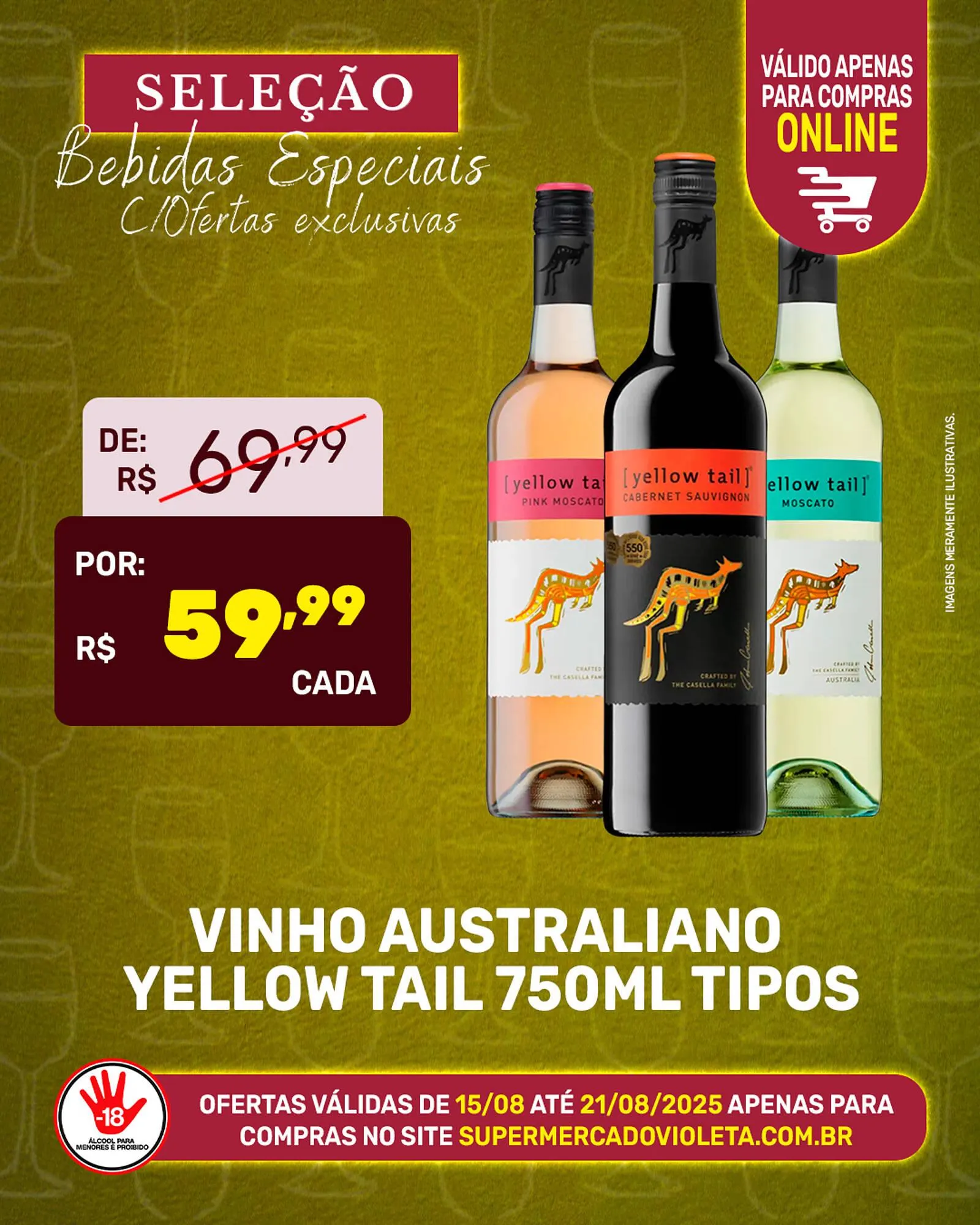 Encarte de Catálogo Violeta Supermercados 18 de agosto até 21 de agosto 2025 - Pagina 4