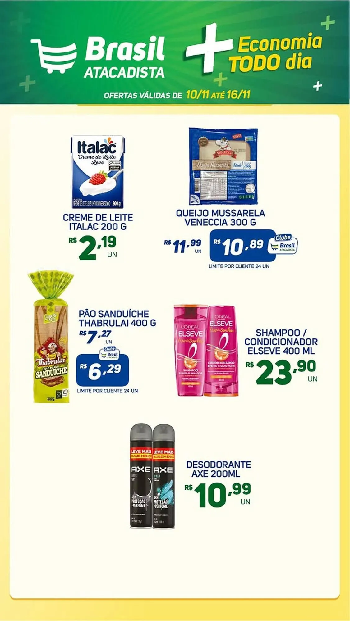 Encarte de Catálogo Brasil Atacadista 11 de novembro até 16 de novembro 2025 - Pagina 1