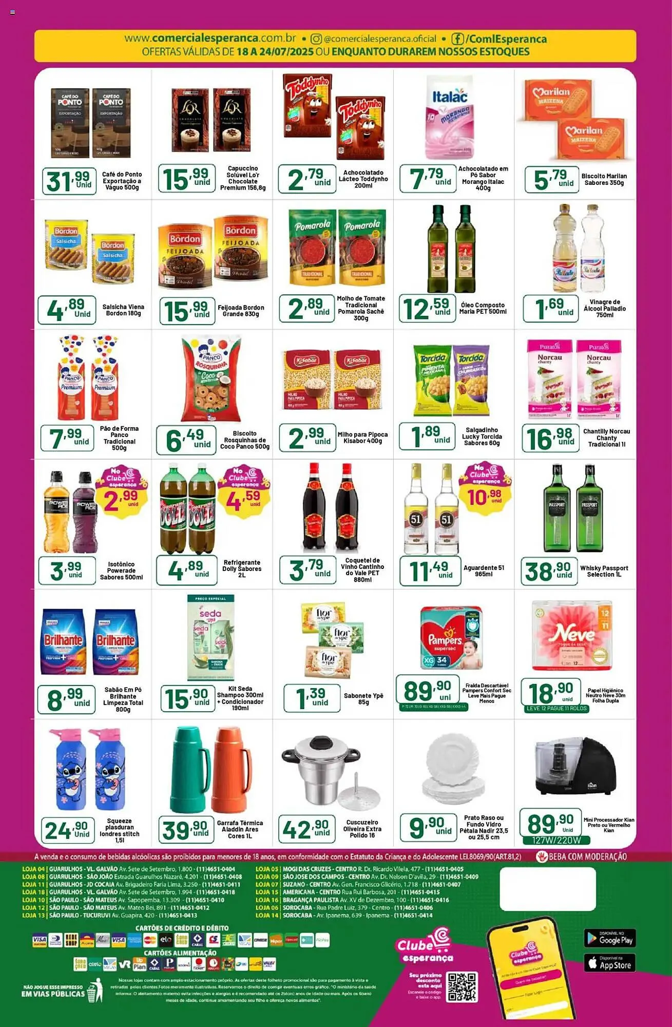 Encarte de Catálogo Comercial Esperança 18 de julho até 20 de julho 2025 - Pagina 2