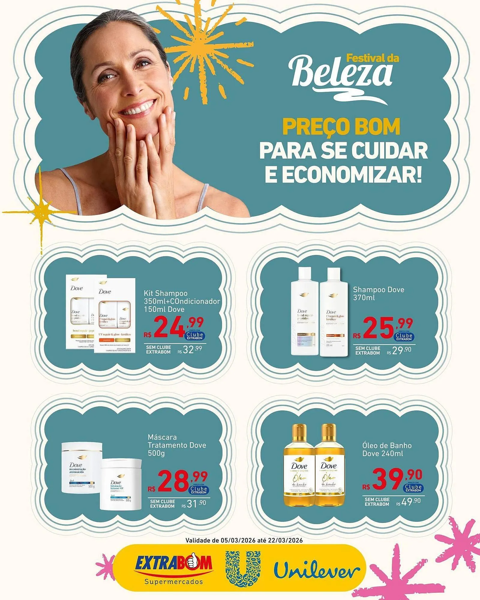 Encarte de Catálogo Extrabom Supermercados 14 de março até 22 de março 2026 - Pagina 2