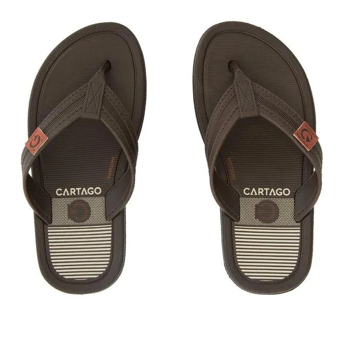 Chinelo Infantil Cartago Maiorca Essencial Marrom