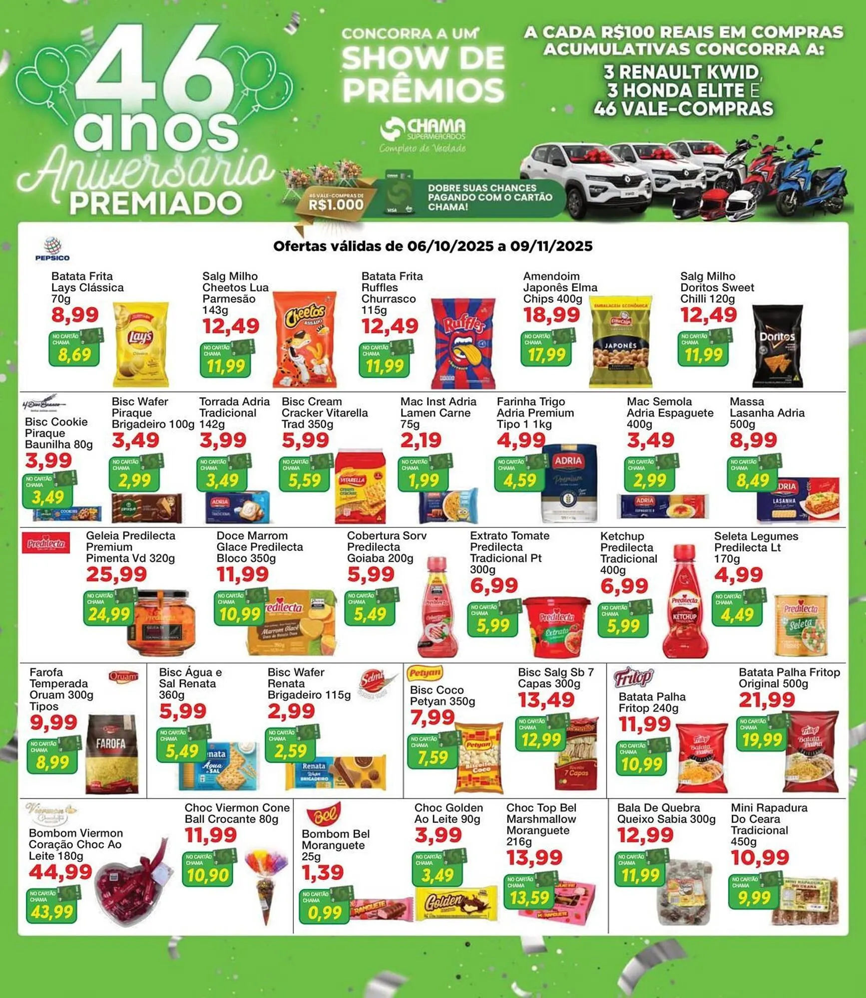 Encarte de Catálogo Chama Supermercados 6 de outubro até 9 de novembro 2025 - Pagina 24