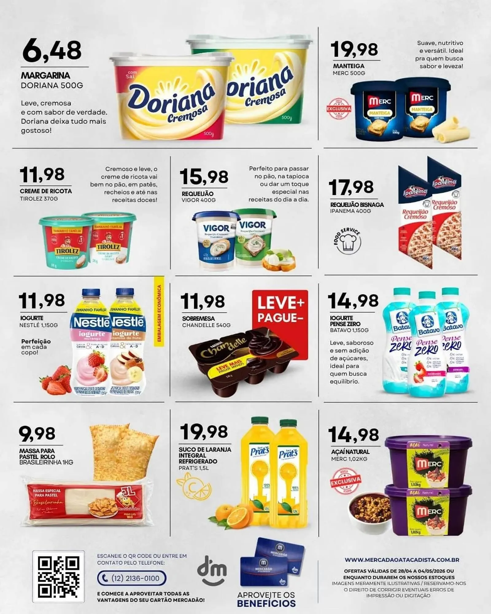 Encarte de Folheto Mercadão Atacadista 28 de abril até 4 de maio 2026 - Pagina 6