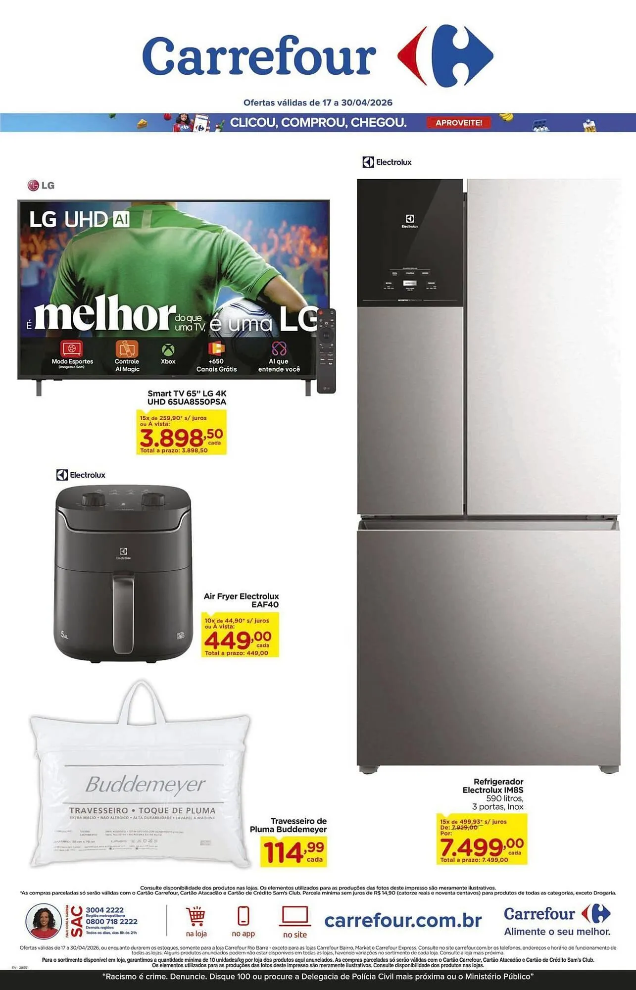 Encarte de Folheto Carrefour 17 de abril até 30 de abril 2026 - Pagina 4