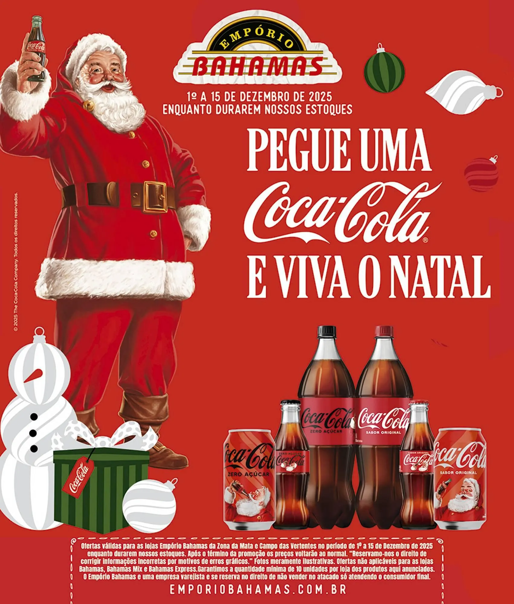 Encarte de Catálogo Empório Bahamas 1 de dezembro até 15 de dezembro 2025 - Pagina 1