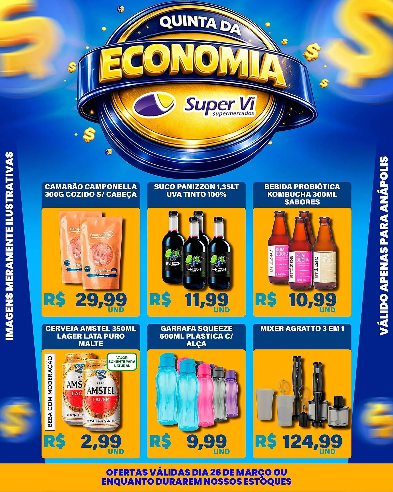 Encarte de Catálogo Super Vi Supermercados 26 de março até 26 de março 2026 - Pagina 4