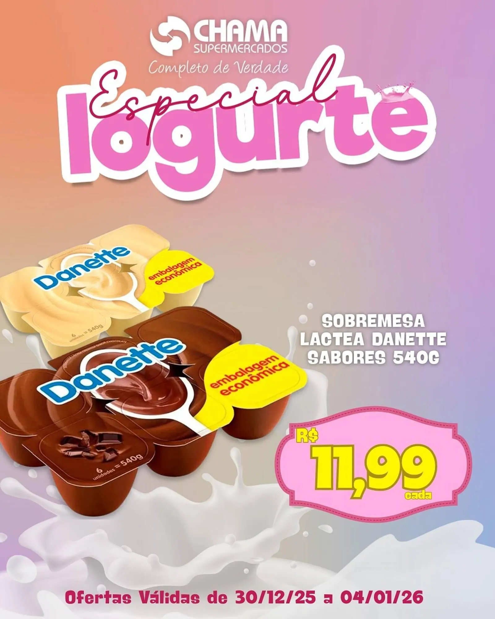 Encarte de Catálogo Chama Supermercados 30 de dezembro até 4 de janeiro 2026 - Pagina 5