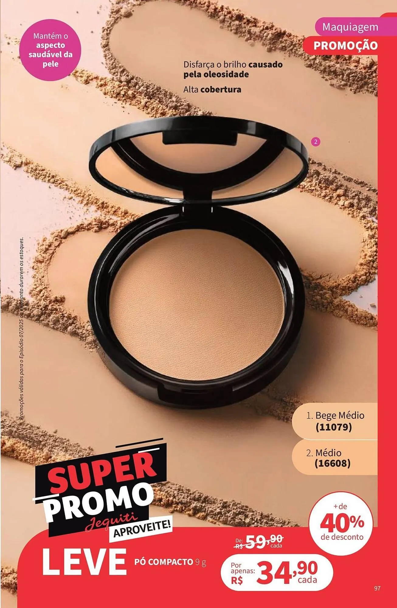 Encarte de Catálogo Jequiti 12 de maio até 31 de maio 2025 - Pagina 97