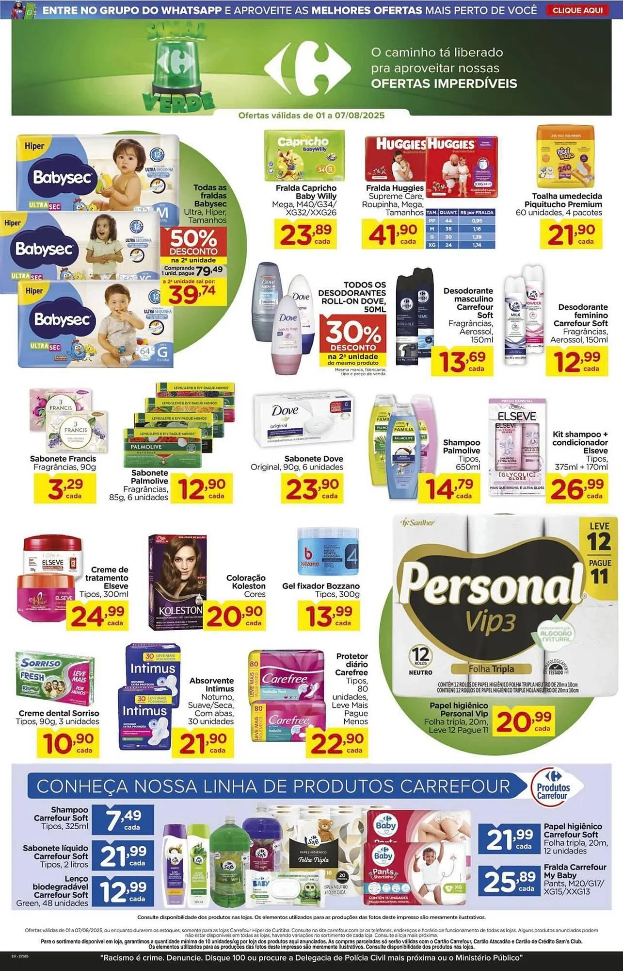 Encarte de Catálogo Carrefour 4 de agosto até 7 de agosto 2025 - Pagina 9