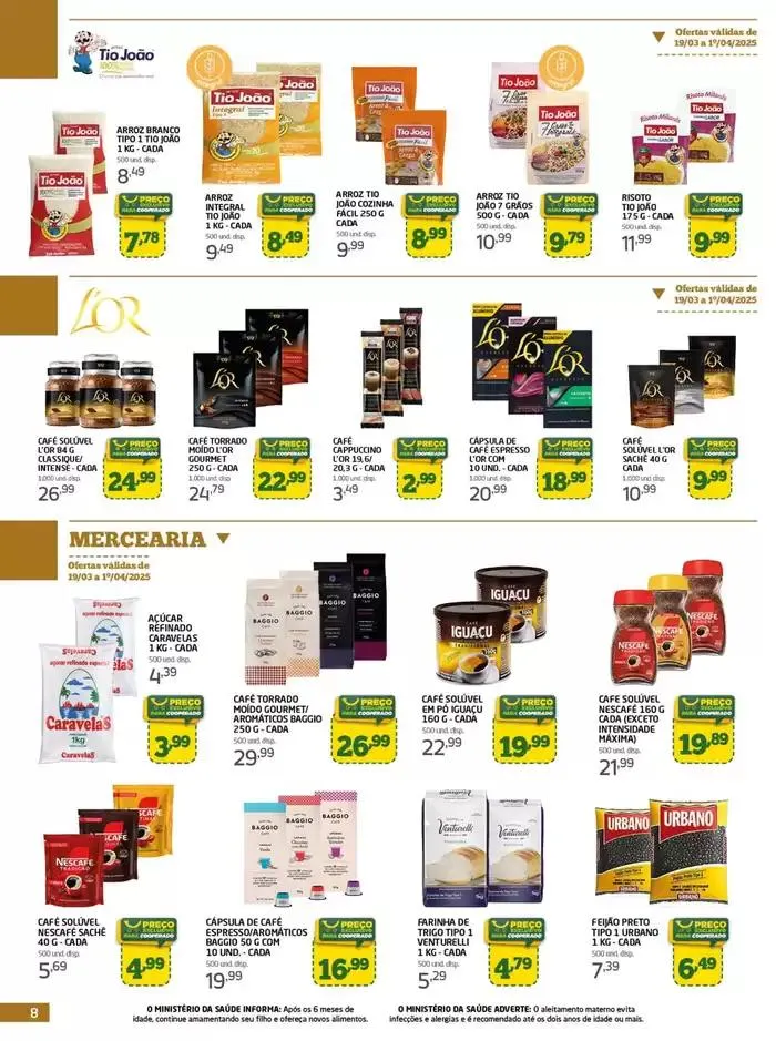 Encarte de Quinzenal Super 19 de março até 19 de abril 2025 - Pagina 8