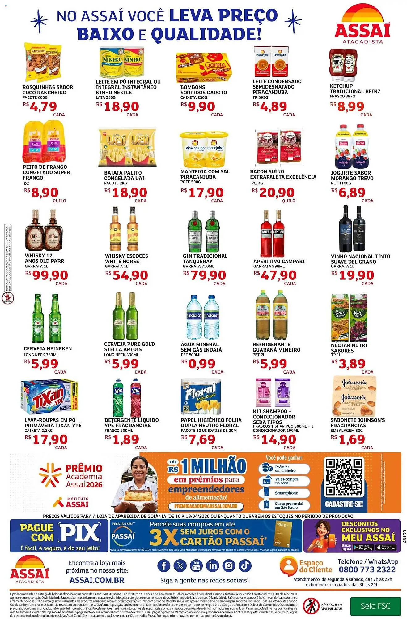 Encarte de Encarte Assaí Atacadista 11 de abril até 13 de abril 2026 - Pagina 2