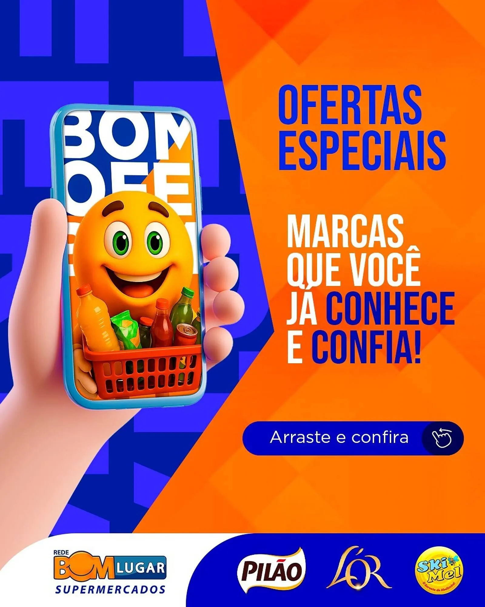 Encarte de Catálogo Rede Bom Lugar 9 de junho até 15 de junho 2025 - Pagina 1