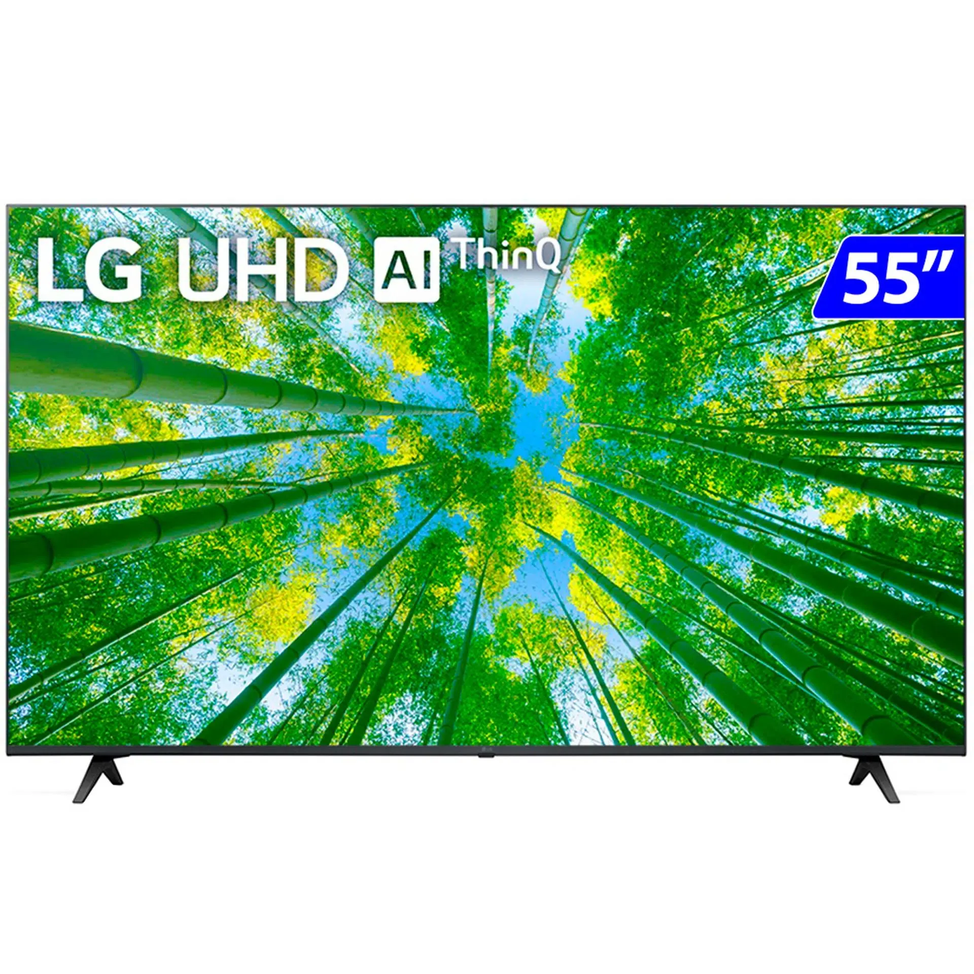 Smart TV LG LED 55" 4K Wi-Fi WebOS 22 Gen5 Al Comando de Voz 55UQ8050PSB