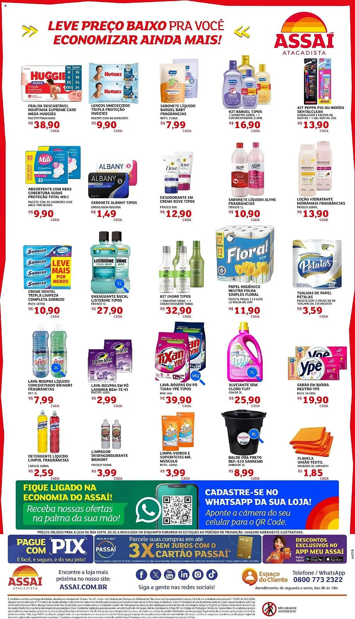 Encarte de Encarte Assaí Atacadista 2 de março até 6 de março 2026 - Pagina 4