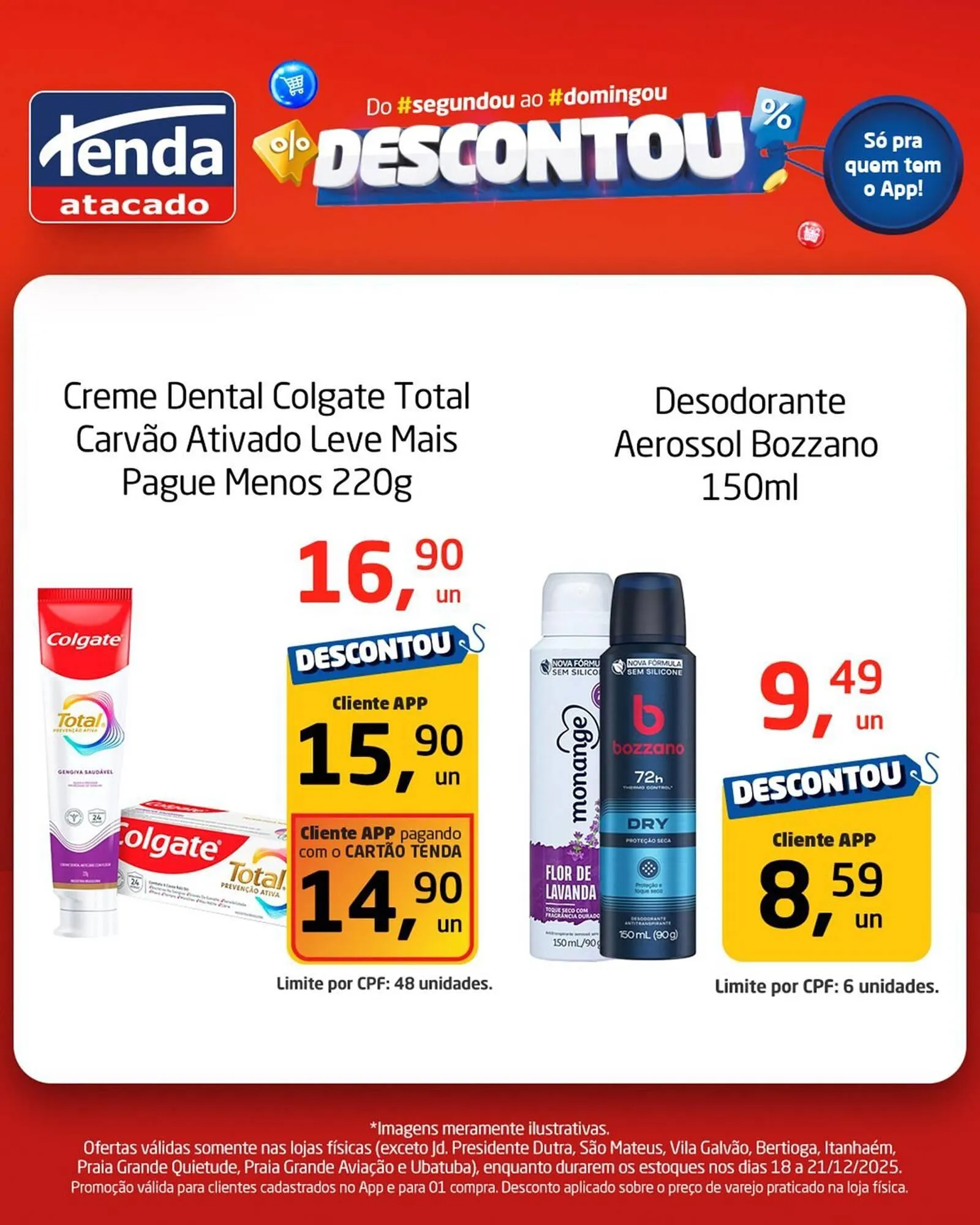 Encarte de Folheto Tenda Atacado 19 de dezembro até 21 de dezembro 2025 - Pagina 8