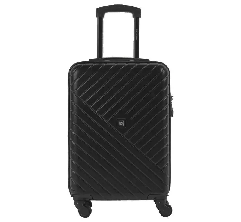 Mala de Bordo Abs 4 Rodas Detroit Preto