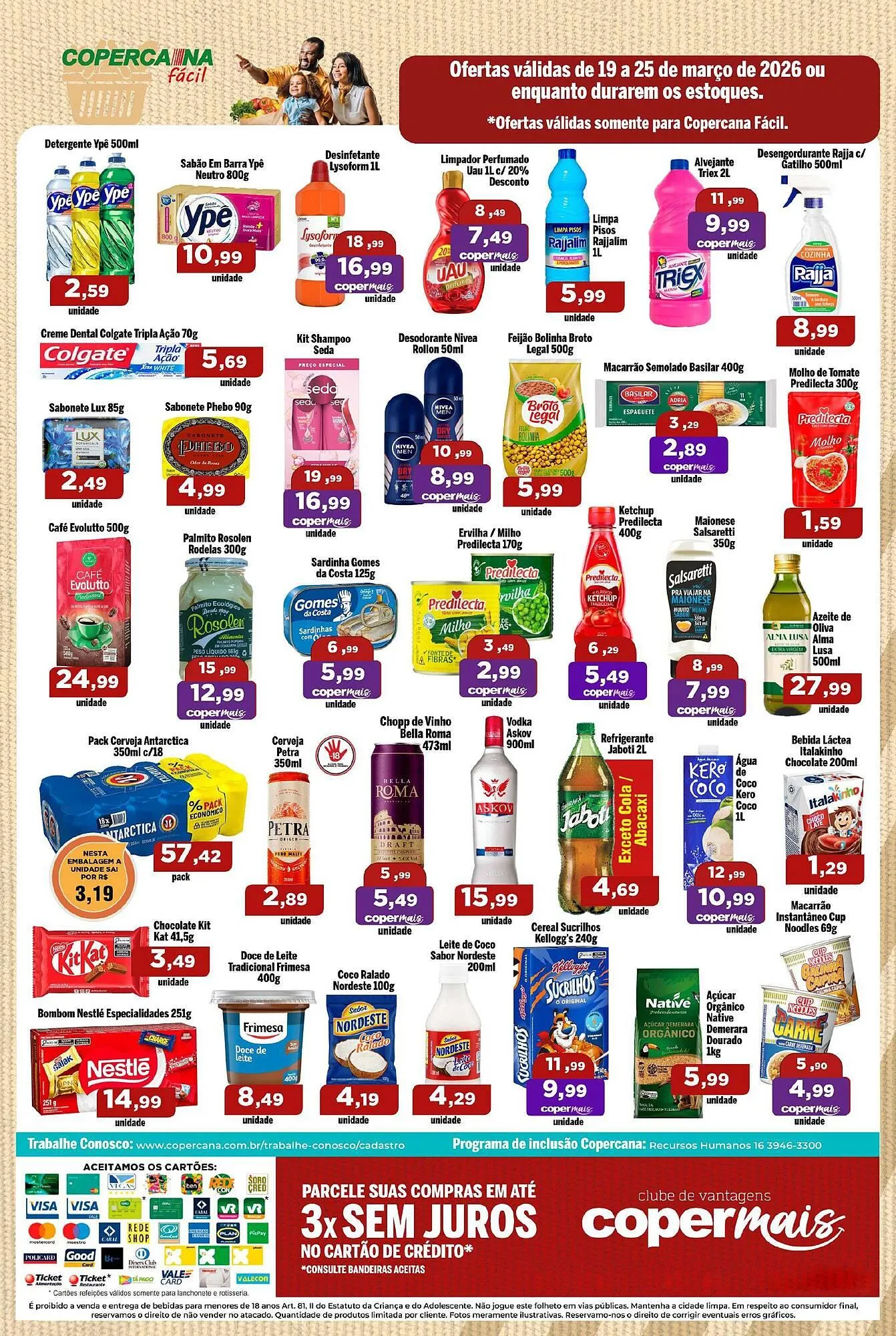 Encarte de Tabloide Copercana 19 de março até 25 de março 2026 - Pagina 2