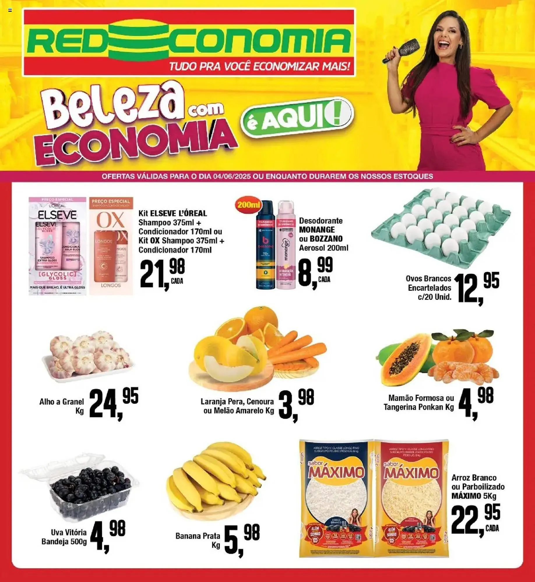 Encarte de Catálogo Redeconomia 3 de junho até 13 de junho 2025 - Pagina 1