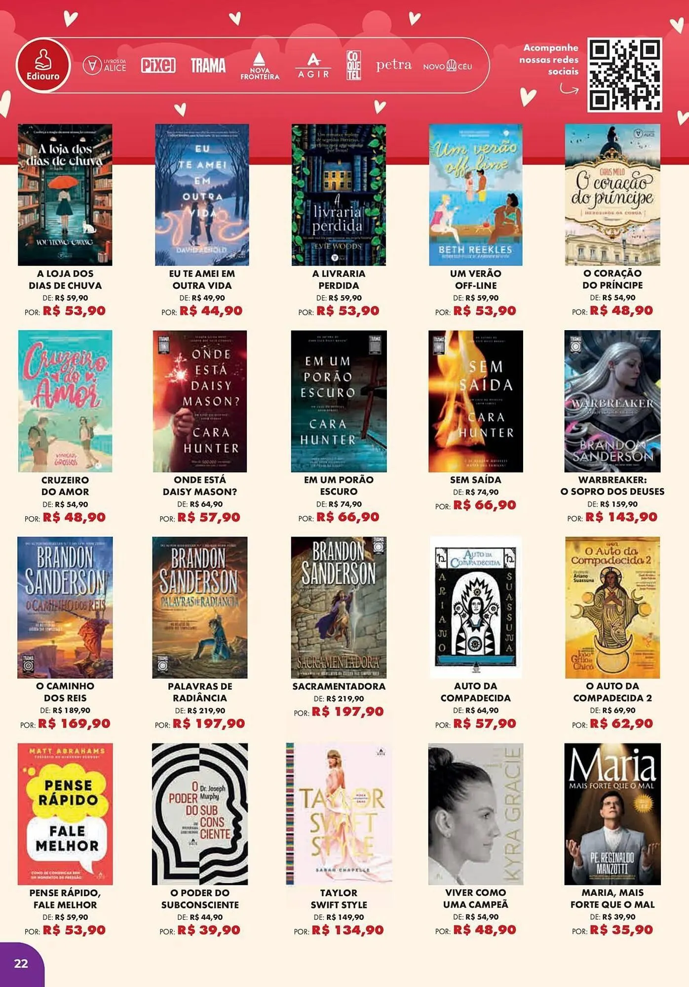 Encarte de Catálogo Livraria Leitura 27 de maio até 13 de julho 2025 - Pagina 22