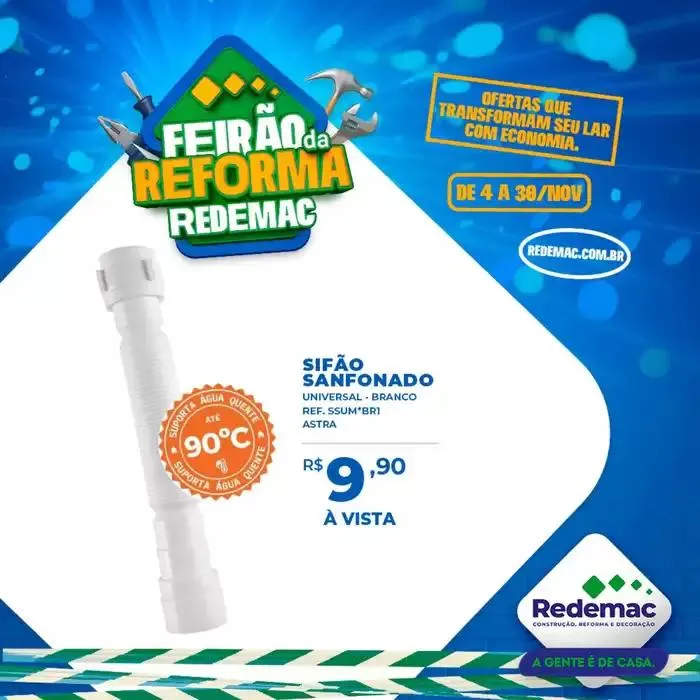 Encarte de Feirão Da Reforma Redemac 5 de novembro até 30 de novembro 2024 - Pagina 3
