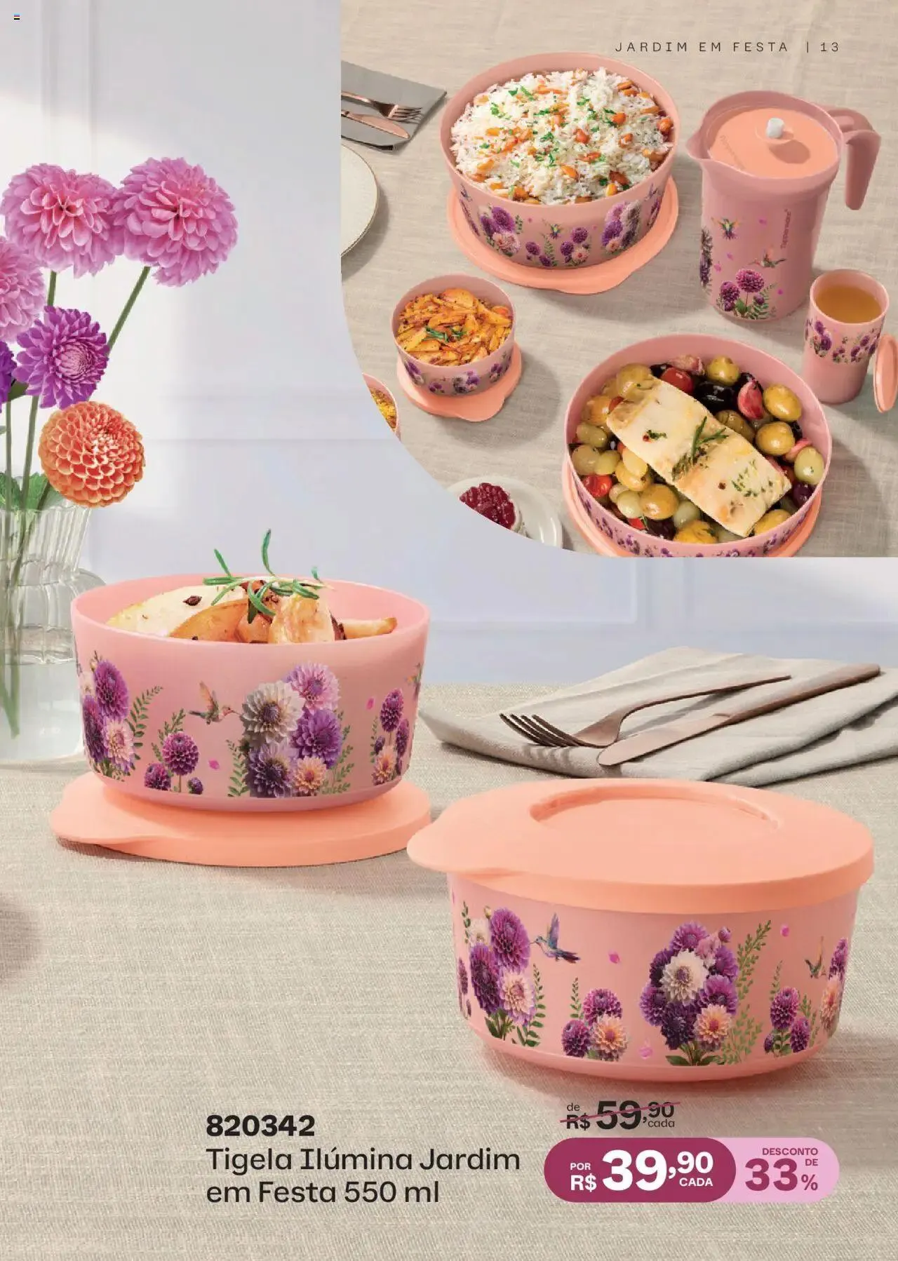 Encarte de Tupperware - Catálogo Vitrine 03 1 de março até 31 de março 2025 - Pagina 13