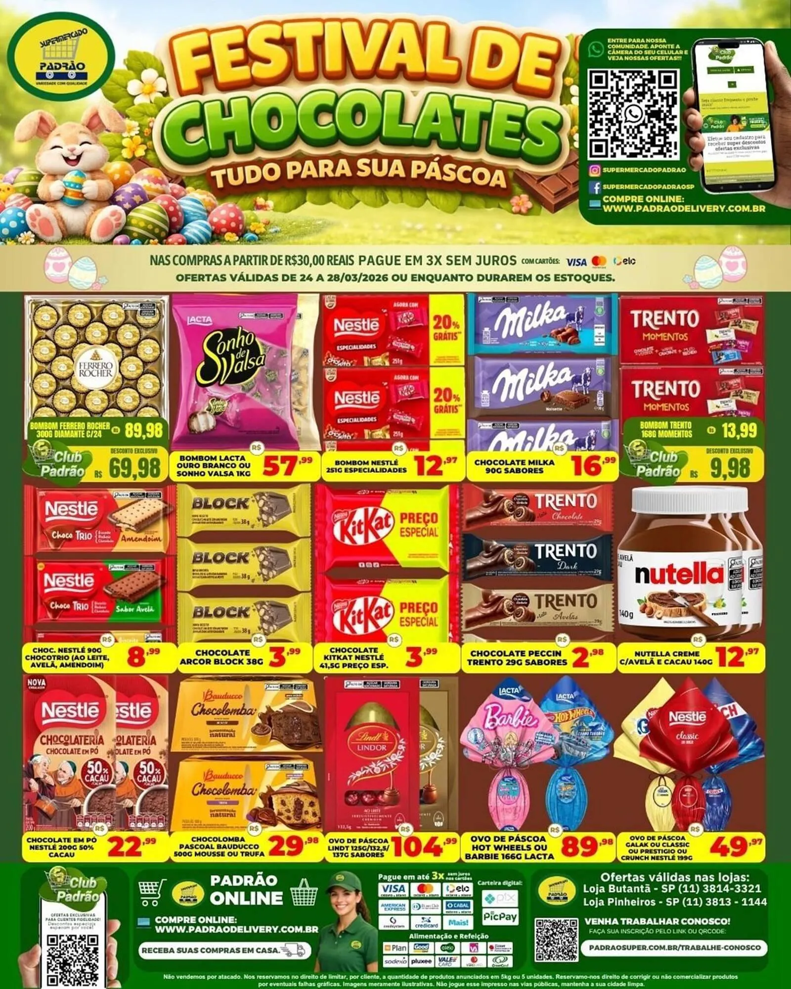 Encarte de Folheto Supermercado Padrão 24 de março até 28 de março 2026 - Pagina 1