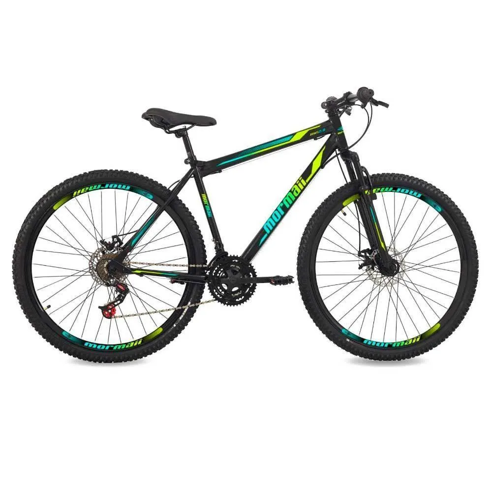 Bicicleta Aro 29 Jaws 2.0 Disk Brake Mormaii - Preta