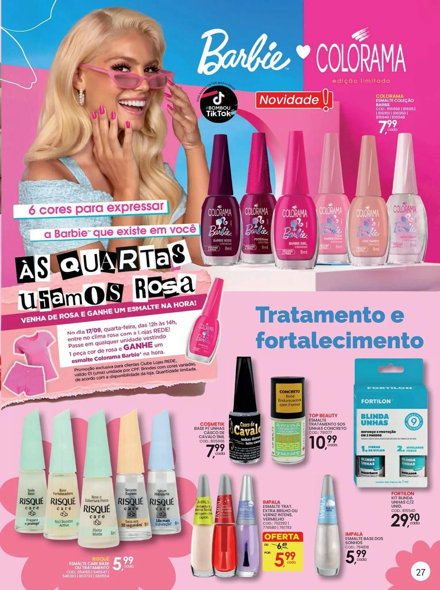 Encarte de Folheto Lojas Rede 5 de setembro até 30 de setembro 2025 - Pagina 27