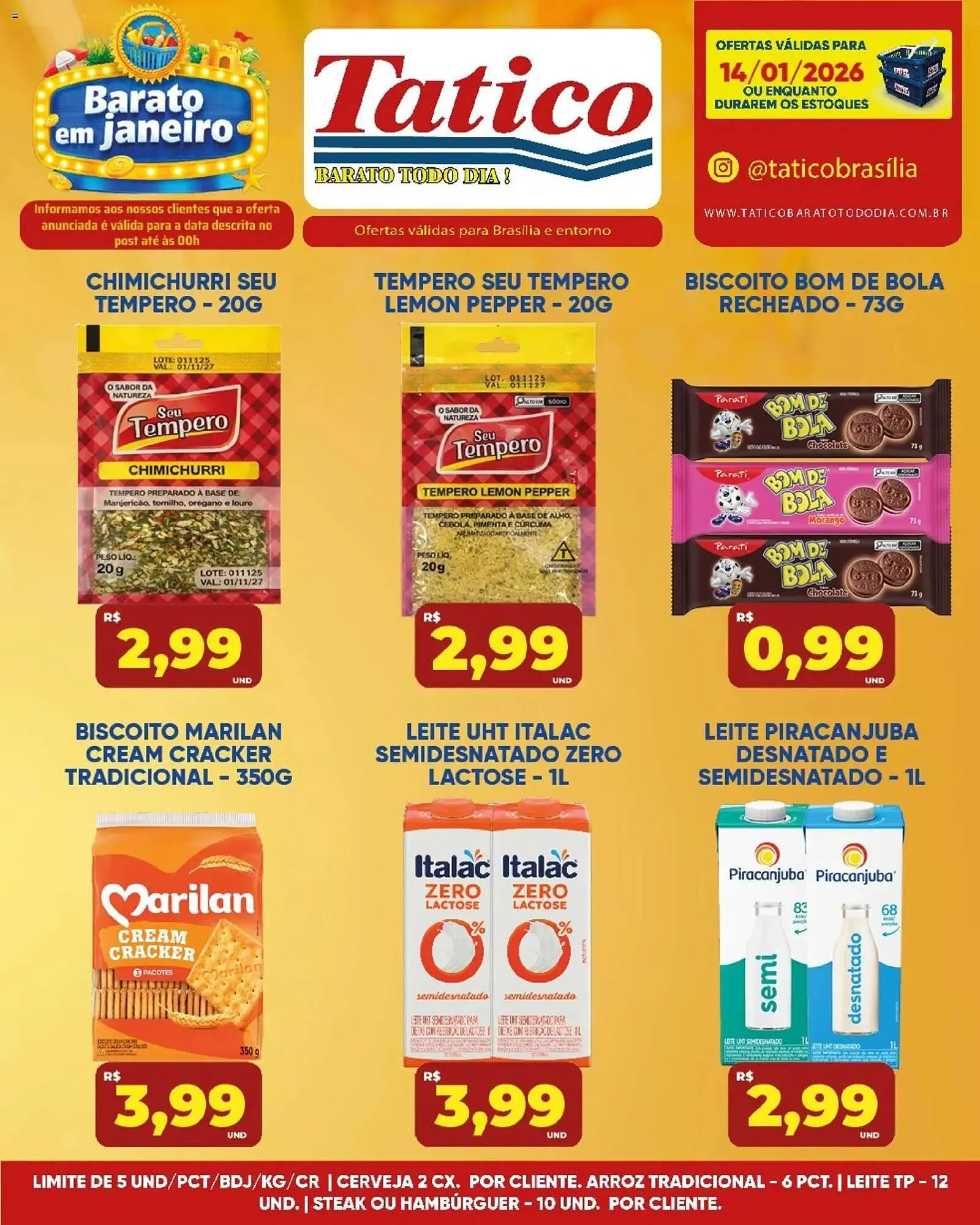 Encarte de Tabloide Tatico 14 de janeiro até 14 de janeiro 2026 - Pagina 4