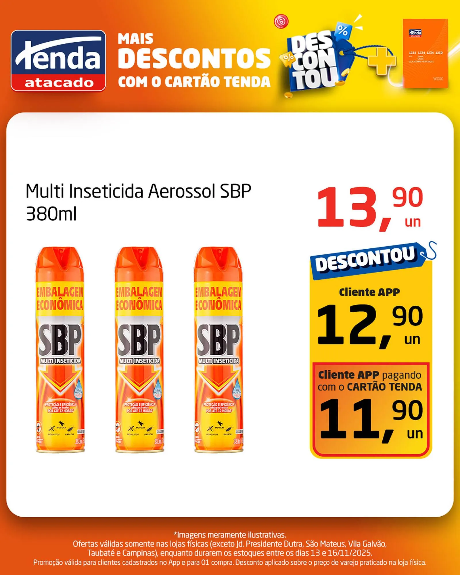 Encarte de Folheto Tenda Atacado 13 de novembro até 16 de novembro 2025 - Pagina 4