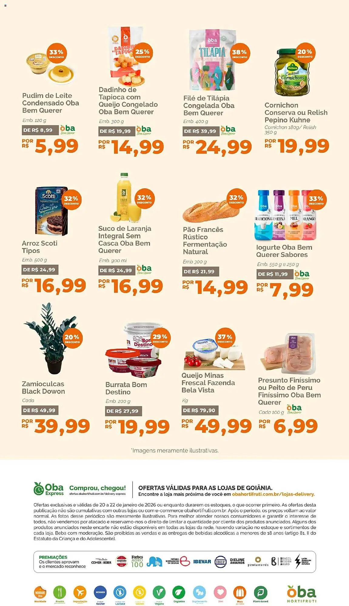 Encarte de Folheto Oba Hortifruti 20 de janeiro até 22 de janeiro 2026 - Pagina 7