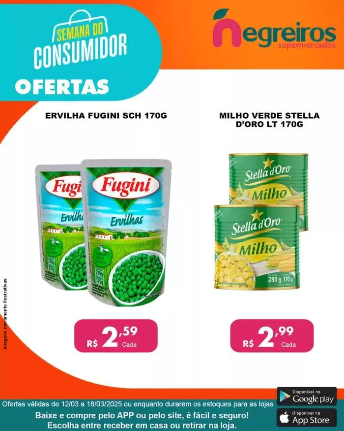 Encarte de Encarte Negreiros Supermercados 12 de março até 18 de março 2025 - Pagina 6