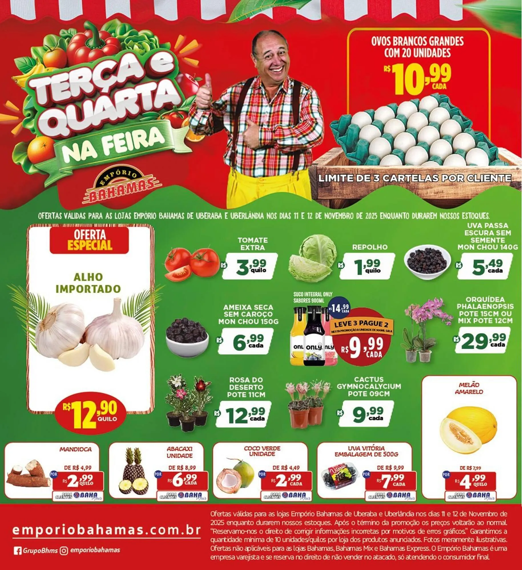 Encarte de Catálogo Empório Bahamas 11 de novembro até 12 de novembro 2025 - Pagina 1