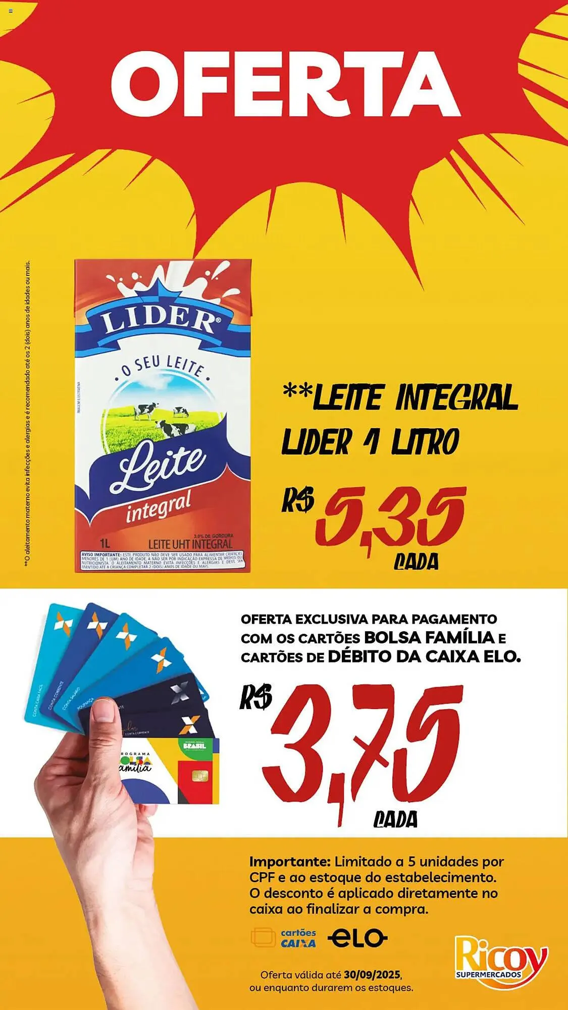 Encarte de Catálogo Ricoy Supermercados 5 de setembro até 30 de setembro 2025 - Pagina 3