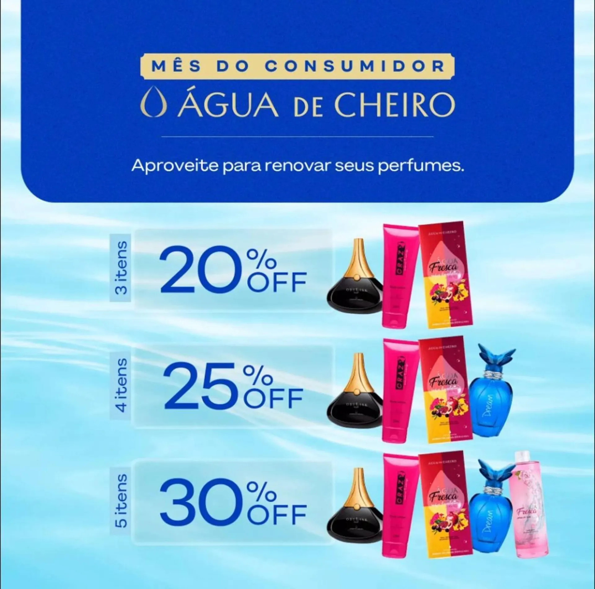 Encarte de Catálogo Água de Cheiro 21 de abril até 6 de maio 2026 - Pagina 1