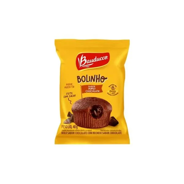 Bolinho BAUDUCCO Duplo Chocolate 40g