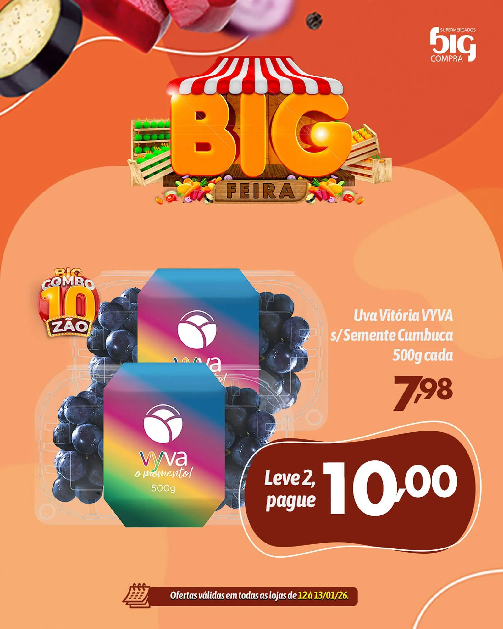 Encarte de Catálogo Supermercados Big Compra 12 de janeiro até 13 de janeiro 2026 - Pagina 5