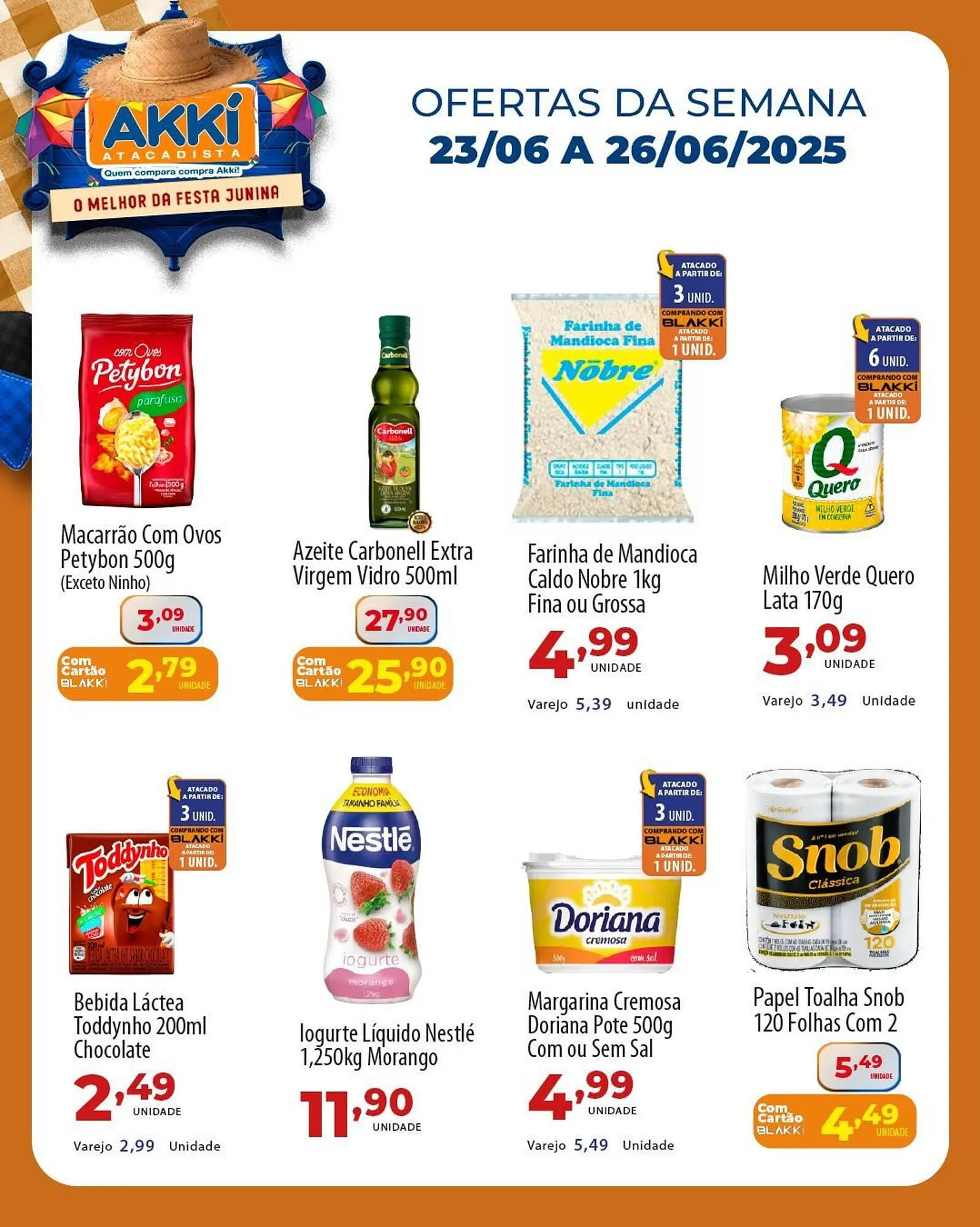 Encarte de Catálogo Akki Atacadista 23 de junho até 26 de junho 2025 - Pagina 3
