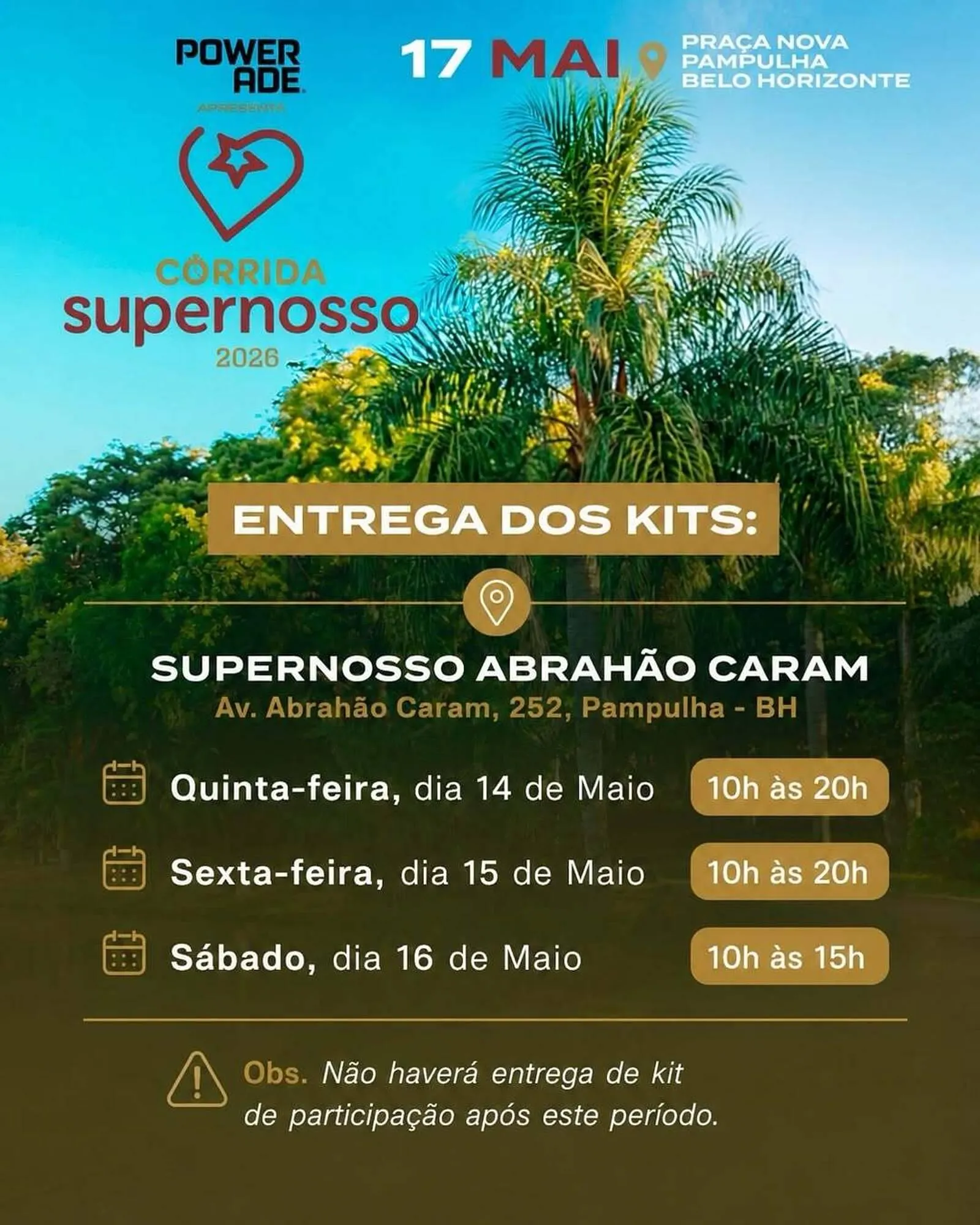 Encarte de Folheto Super Nosso 14 de maio até 17 de maio 2026 - Pagina 1