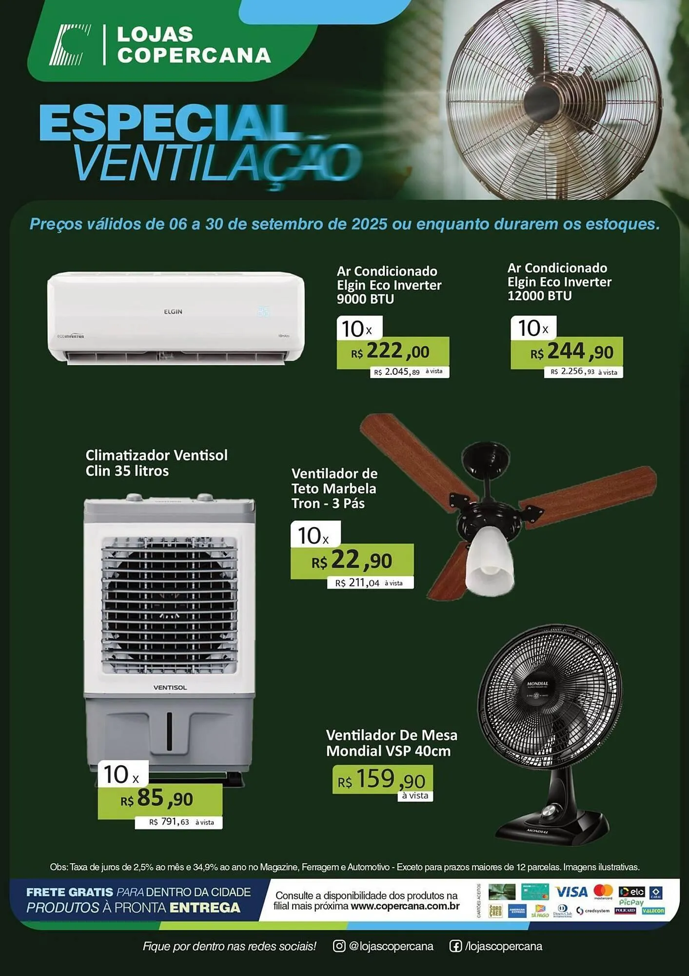 Encarte de Tabloide Copercana 19 de setembro até 30 de setembro 2025 - Pagina 1