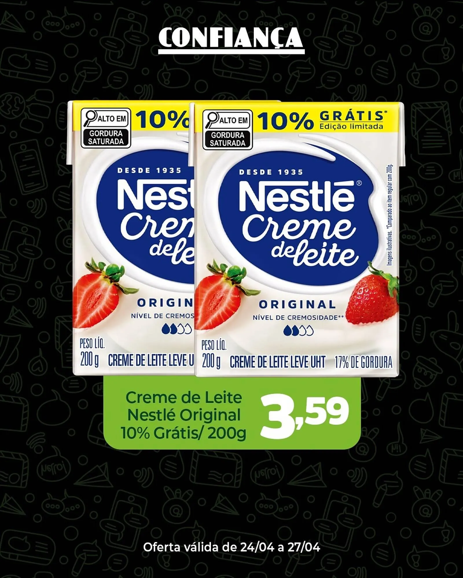 Encarte de Catálogo Confiança Supermercados 24 de abril até 27 de abril 2026 - Pagina 3