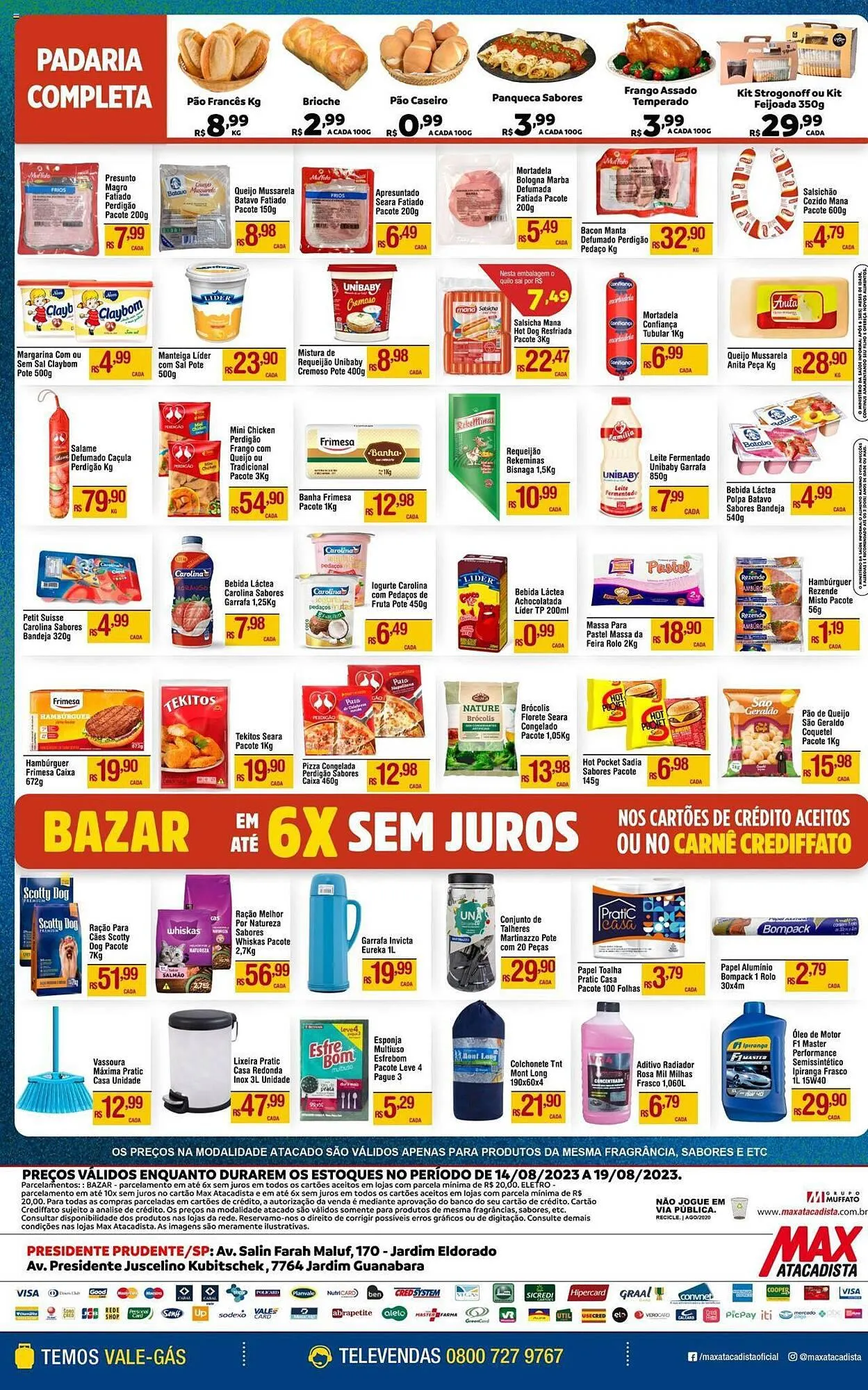 Encarte de Catálogo Max Atacadista 15 de agosto até 31 de agosto 2023 - Pagina 4