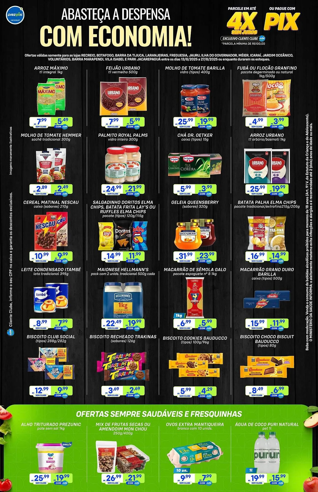 Encarte de Catálogo Prezunic 13 de agosto até 27 de agosto 2025 - Pagina 5