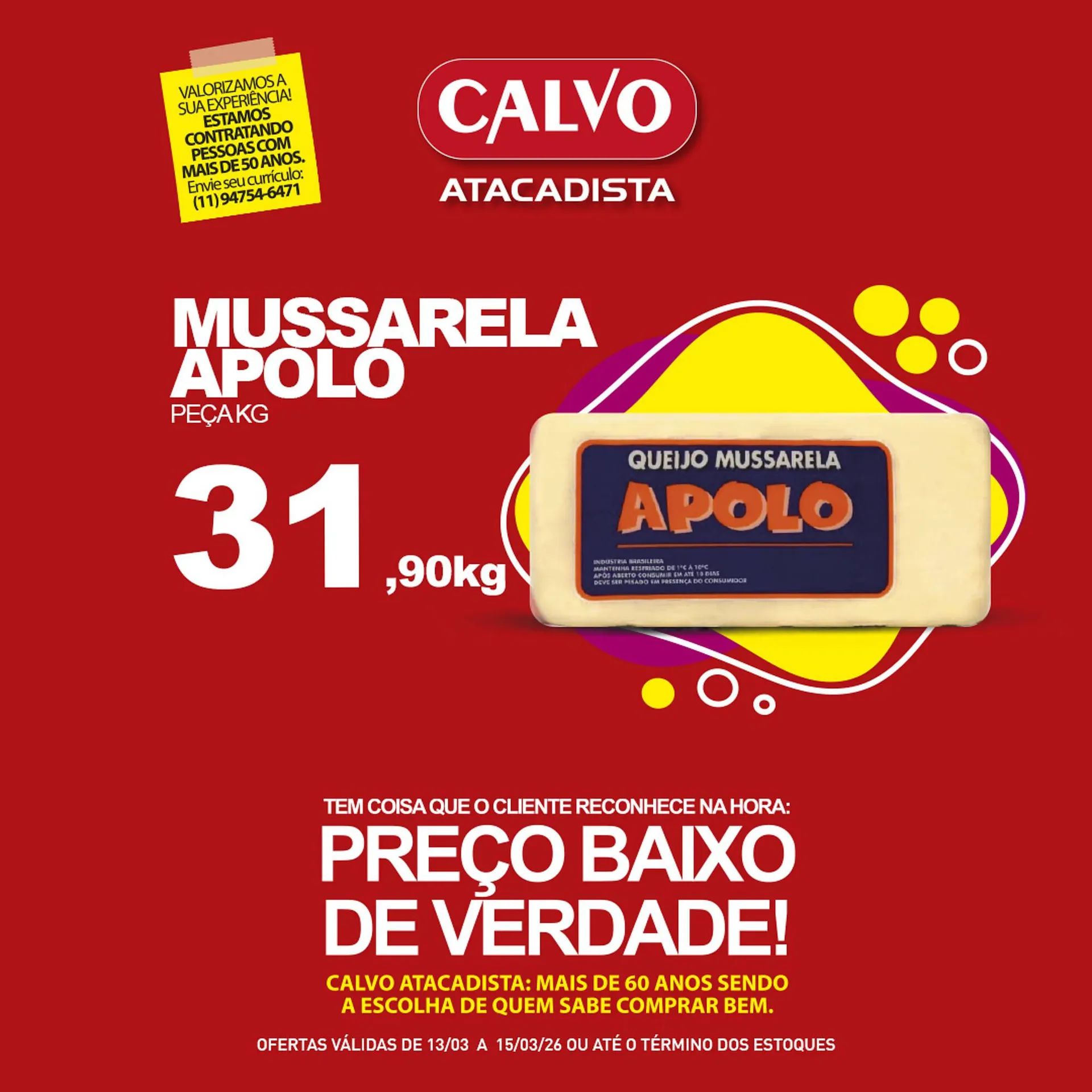 Encarte de Folheto Calvo Atacadista 13 de março até 15 de março 2026 - Pagina 5