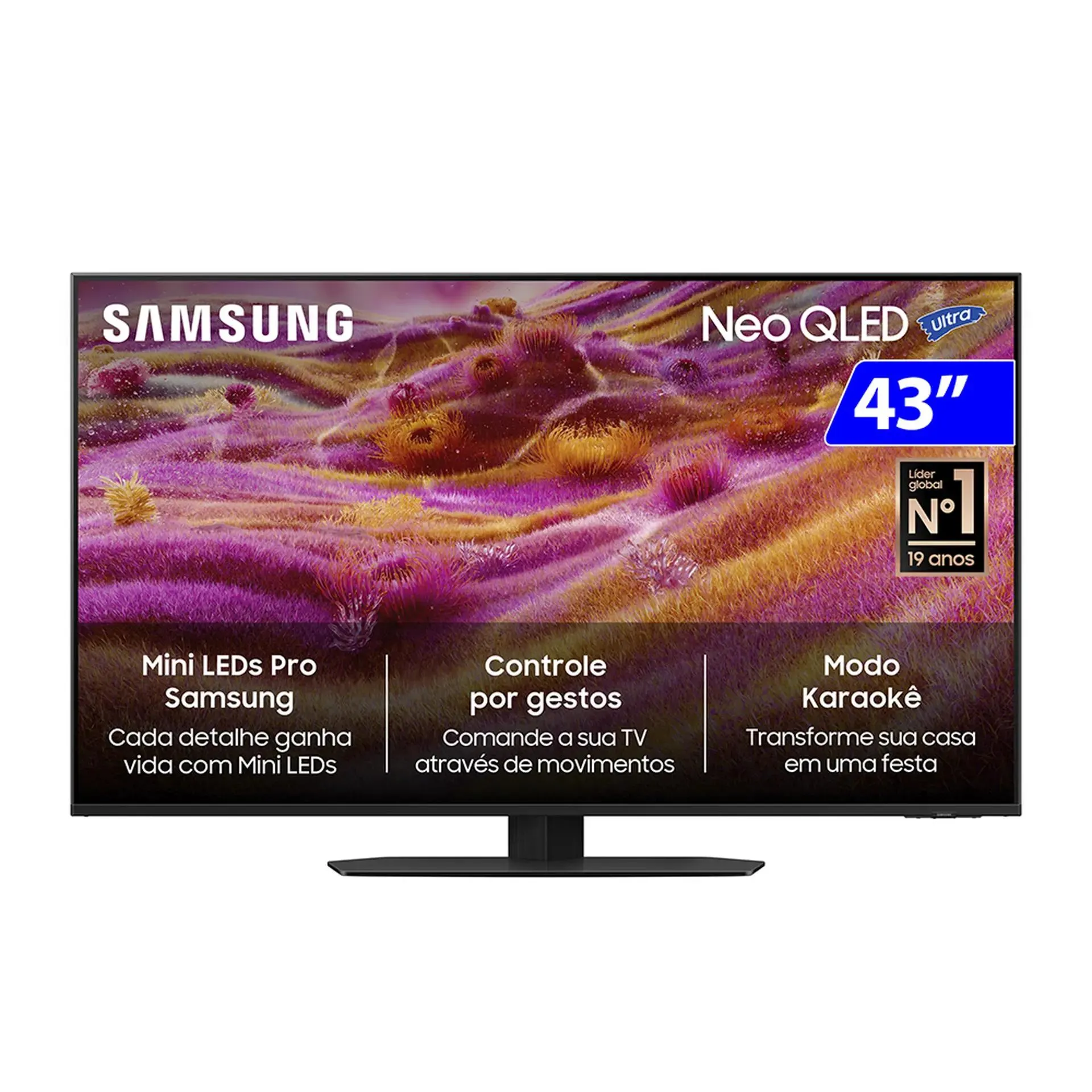 Smart TV Samsung Neo QLED Ultra 43” 4K QN43QN90FAGXZD