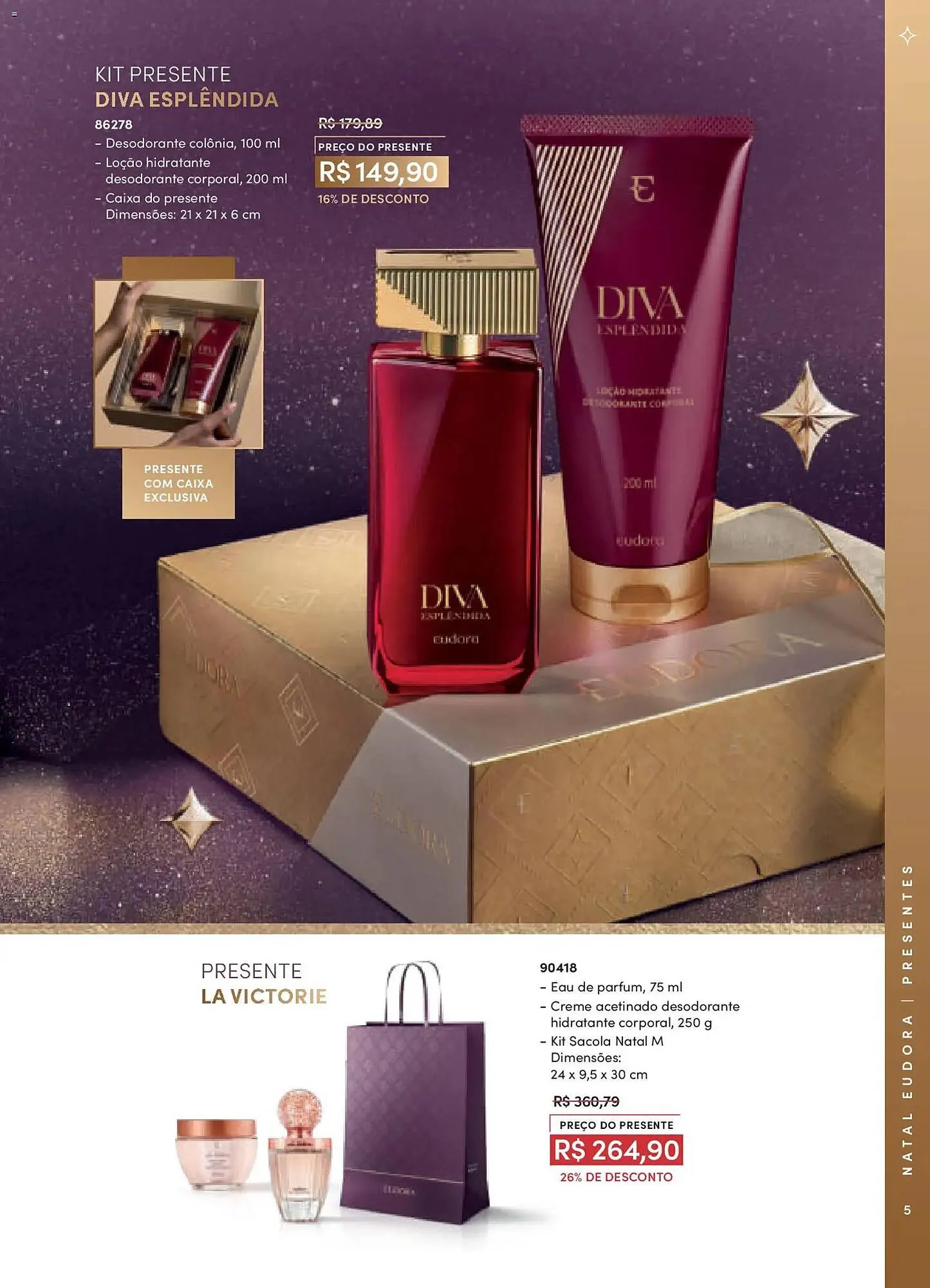 Encarte de Catálogo Eudora 10 de novembro até 9 de dezembro 2025 - Pagina 5