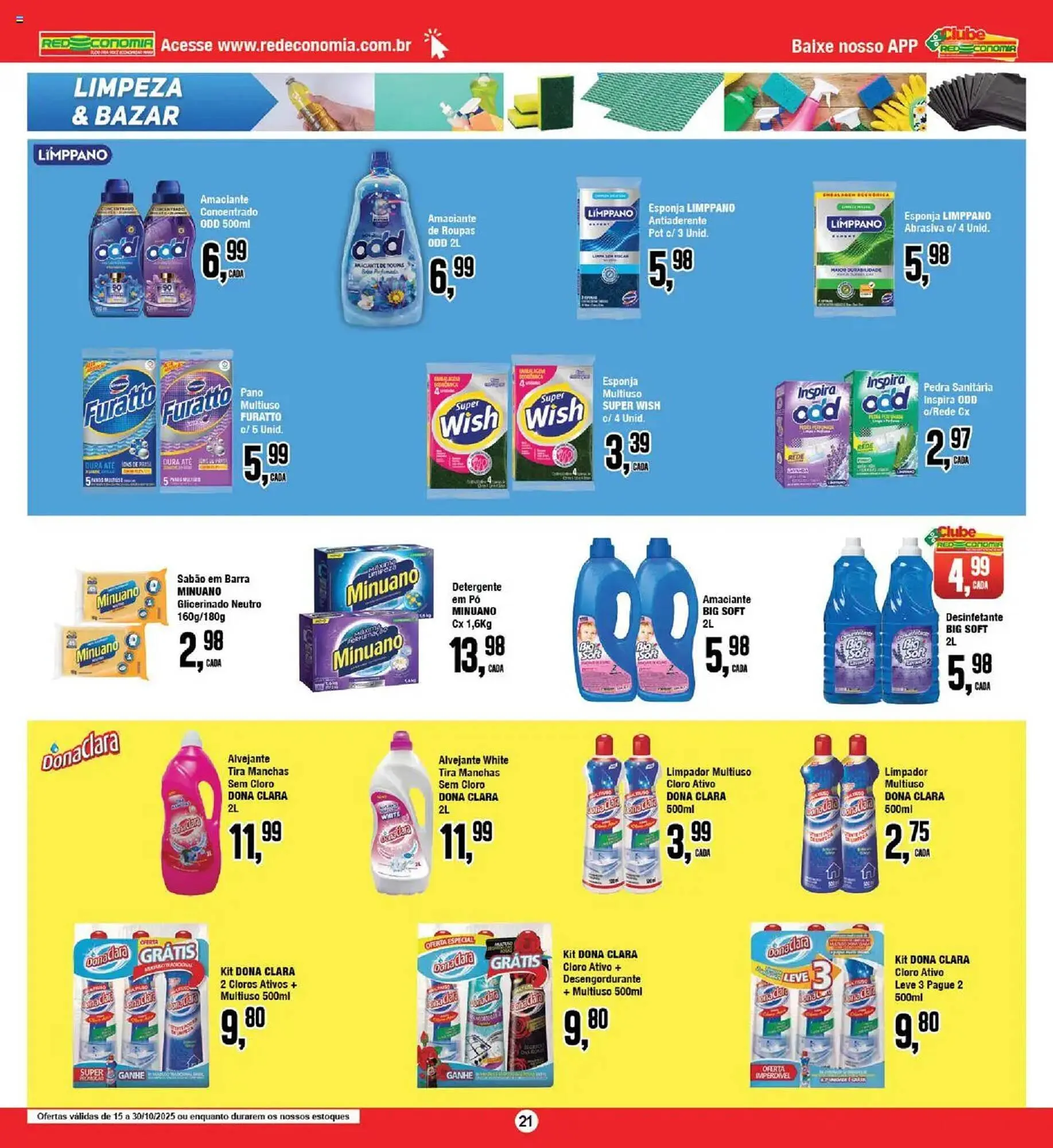 Encarte de Encarte Redeconomia 15 de outubro até 30 de outubro 2025 - Pagina 21