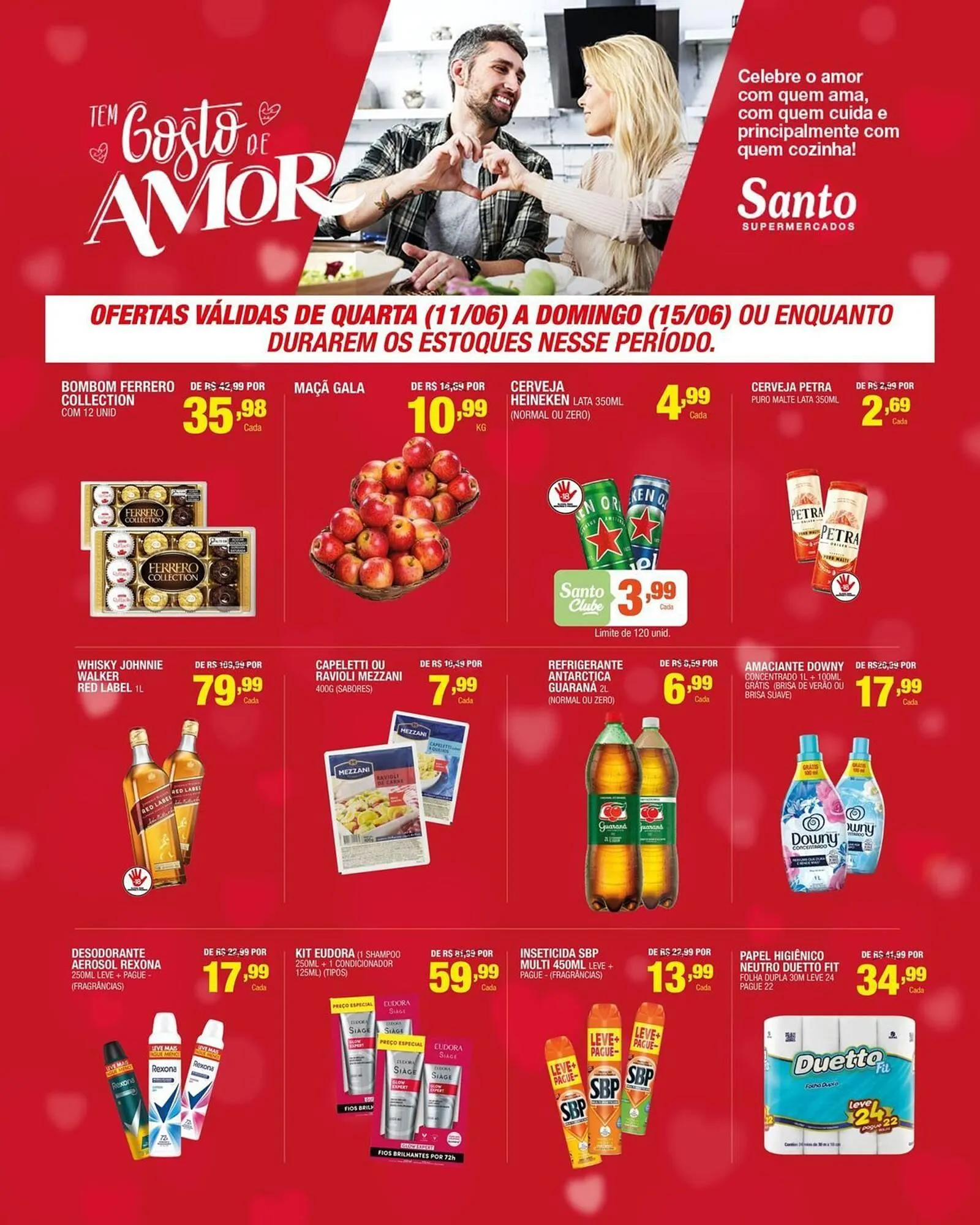 Encarte de Catálogo Santo Supermercados 11 de junho até 17 de junho 2025 - Pagina 2